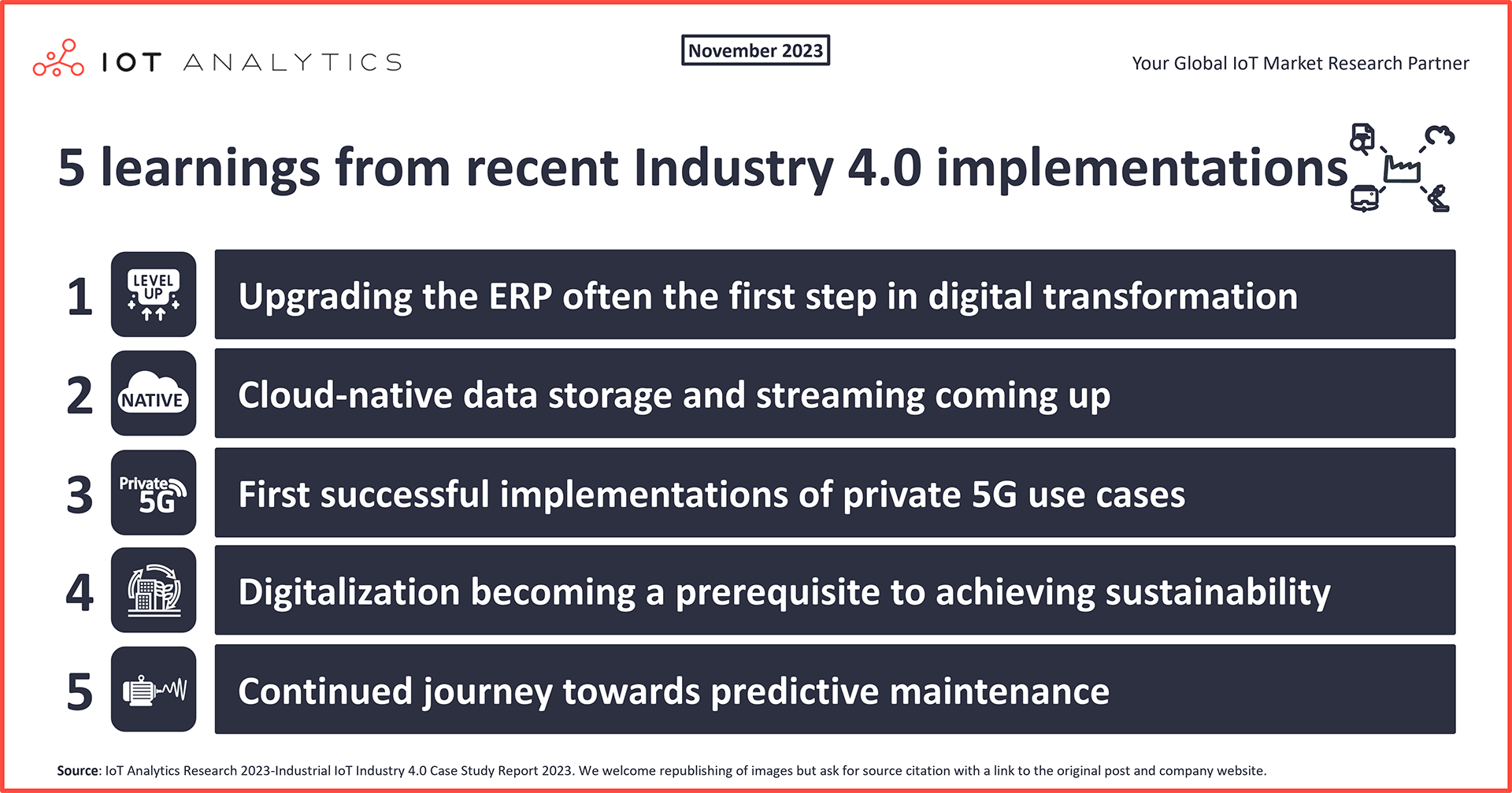 5 learnings from recent industry 4.0 implementations